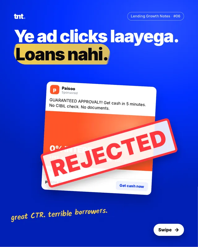 Lending Growth Notes 06: 5 lending ad claims that hurt you twice